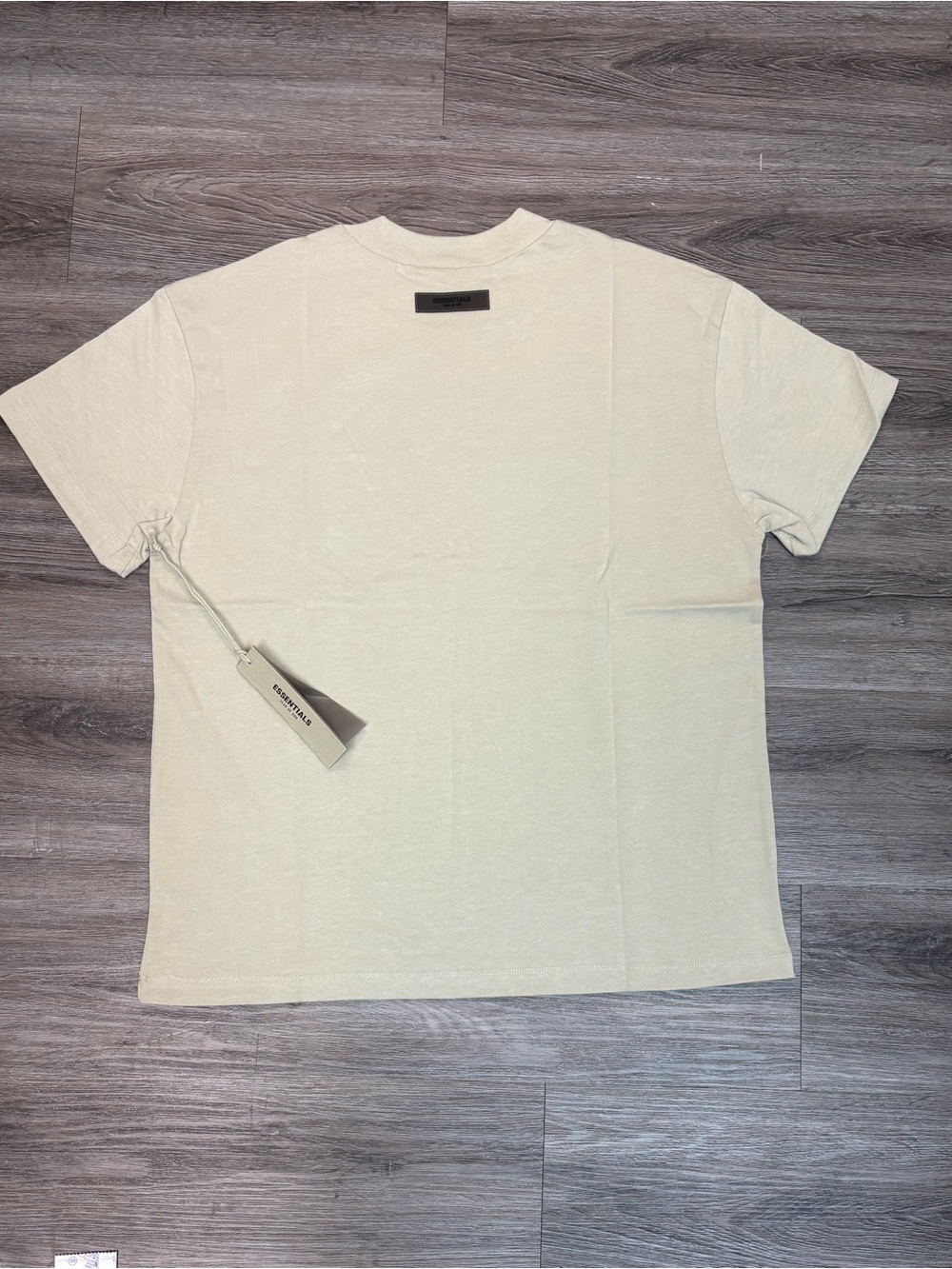 SS22 fear of god essentials 1977 Wheat tee - Picture 2 of 4